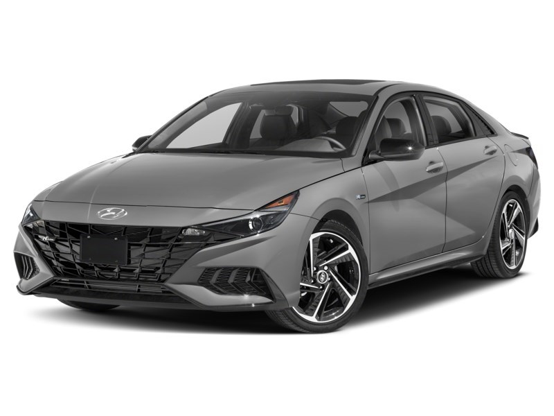 2021 Hyundai Elantra N Line DCT Cyber Grey  Shot 8