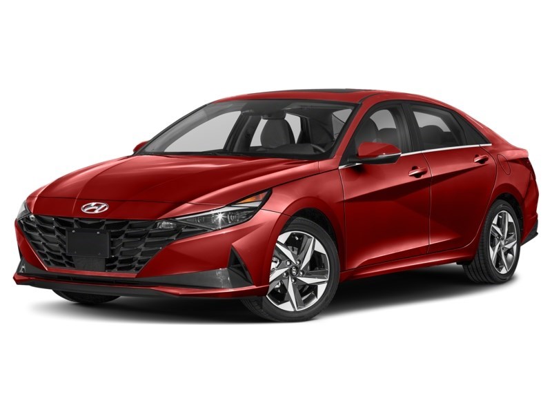 2021 Hyundai Elantra HEV Preferred DCT Fiery Red  Shot 1