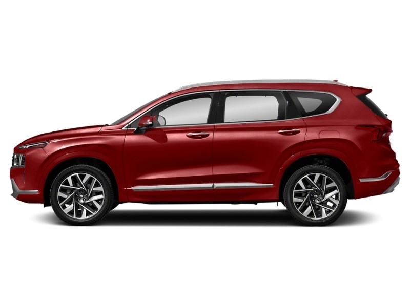 2022 Hyundai Santa Fe Ultimate Calligraphy AWD Flame Red  Shot 3