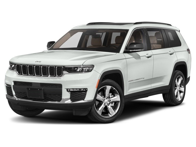 2021 Jeep Grand Cherokee L Altitude 4x4 Bright White  Shot 4