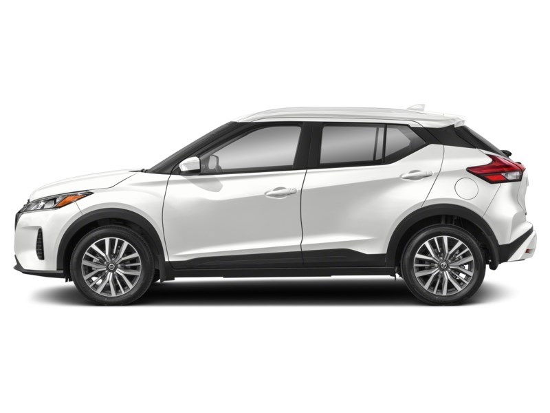 2021 Nissan Kicks SV FWD Aspen White TriCoat  Shot 3