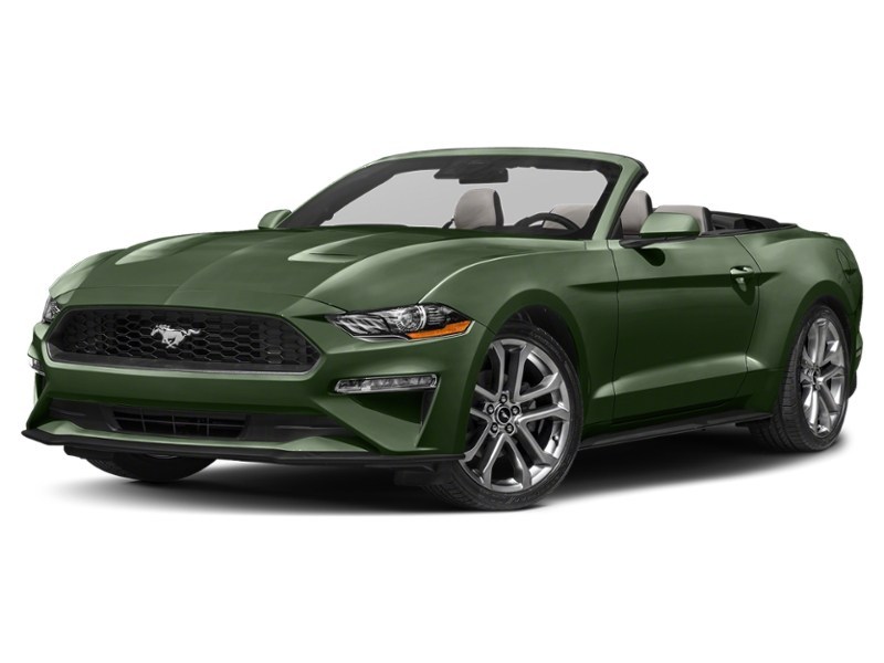 2022 Ford Mustang EcoBoost Convertible Eruption Green Metallic  Shot 28