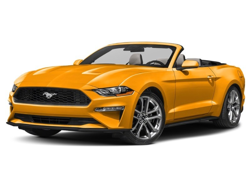 2022 Ford Mustang EcoBoost Convertible Cyber Orange Metallic Tri-Coat  Shot 60