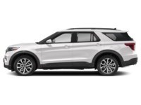 2023 Ford Explorer ST-Line 4WD Star White Metallic Tri-Coat  Shot 3