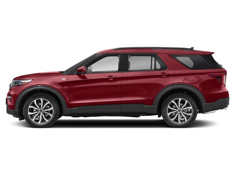 2022 Ford Explorer ST-Line 4WD Rapid Red Metallic Tinted Clearcoat  Shot 5