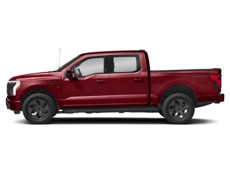 2023 Ford F-150 Lightning LARIAT 4WD SuperCrew 5.5' Box Rapid Red Metallic Tinted Clearcoat  Shot 23