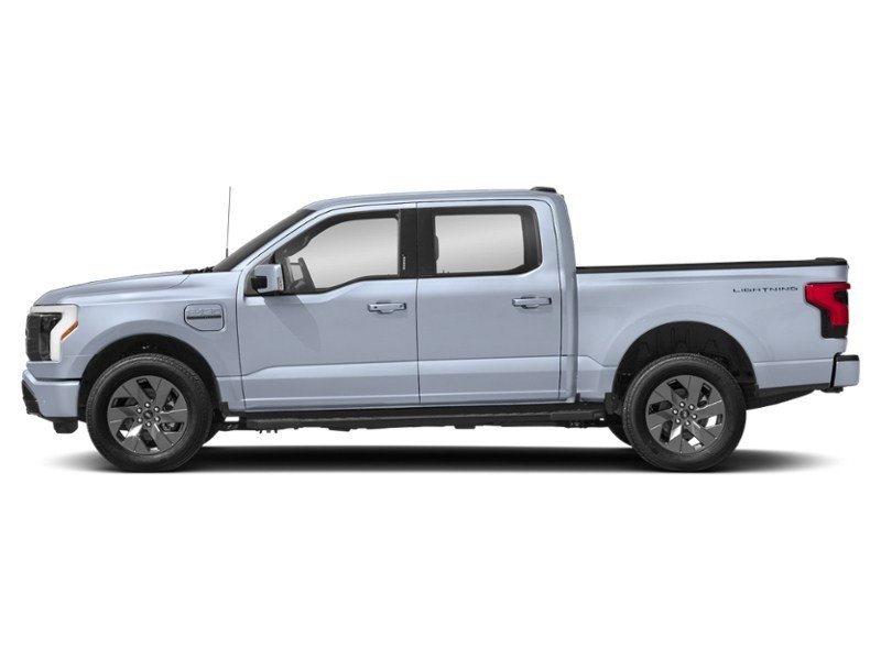2022 Ford F-150 Lightning LARIAT 4WD SuperCrew 5.5' Box Iced Blue Silver Metallic  Shot 5