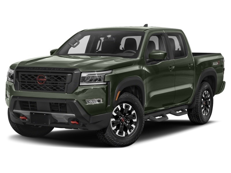 2022 Nissan Frontier Crew Cab PRO-4X Standard Bed 4x4 Tactical Green Metallic  Shot 13