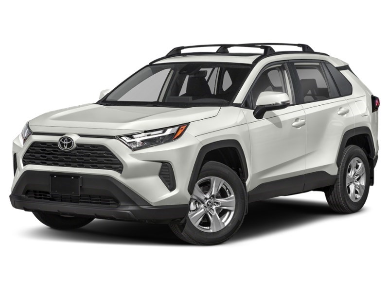 2022 Toyota RAV4 XLE PREMIUM AWD Blizzard Pearl  Shot 4