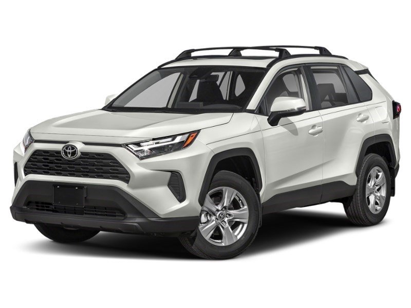 2022 Toyota RAV4 XLE AWD Blizzard Pearl  Shot 4