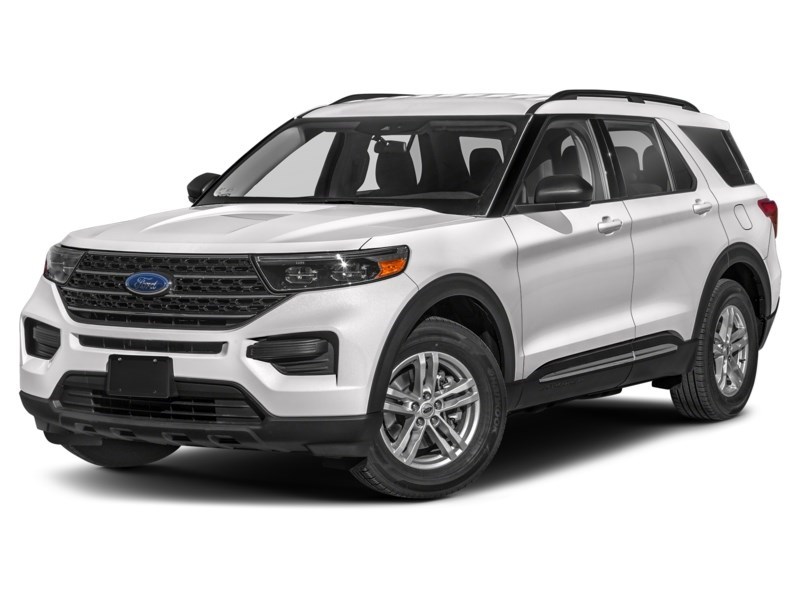 2023 Ford Explorer XLT | 4WD | HTD STR WHL | NAV | ADPTV CRUISE |BLIS Star White Metallic Tri-Coat  Shot 4