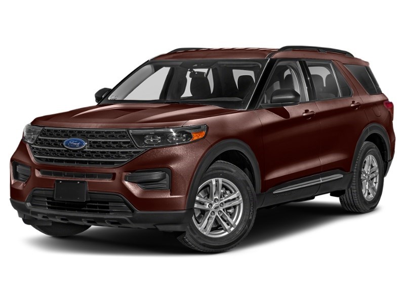 2023 Ford Explorer XLT 4WD Jewel Red Metallic Tinted Clearcoat  Shot 19