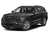 2023 Ford Explorer XLT 4WD Agate Black Metallic  Shot 1