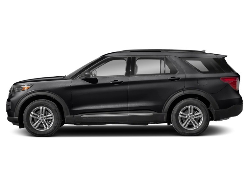 2023 Ford Explorer XLT 4WD Agate Black Metallic  Shot 3