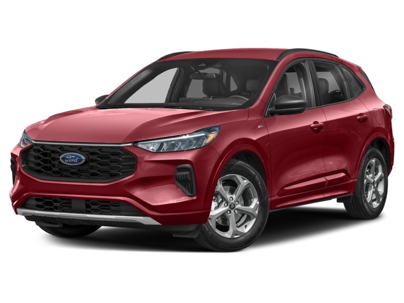 2023 Ford Escape ST-Line | AWD | 1.5L | TECH PKG | NAV |HTD STR WHL Rapid Red Metallic Tinted Clearcoat  Shot 4