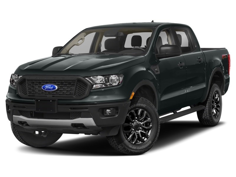 2022 Ford Ranger XLT 4WD SuperCrew 5' Box Shadow Black  Shot 4