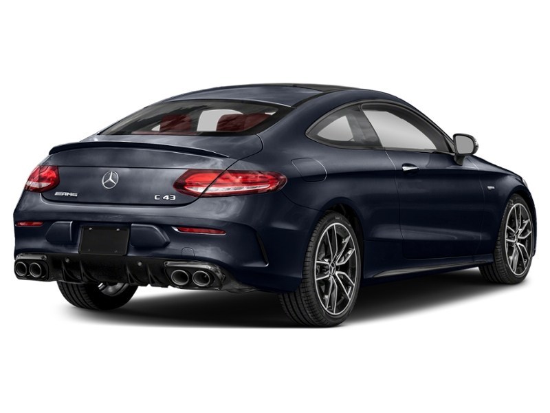 2023 Mercedes-Benz C-Class AMG C 43 4MATIC Coupe Cavansite Blue Metallic  Shot 45