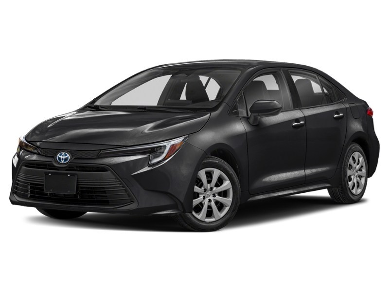 2024 Toyota Corolla Hybrid Hybrid LE CVT AWD Midnight Black Metallic  Shot 1