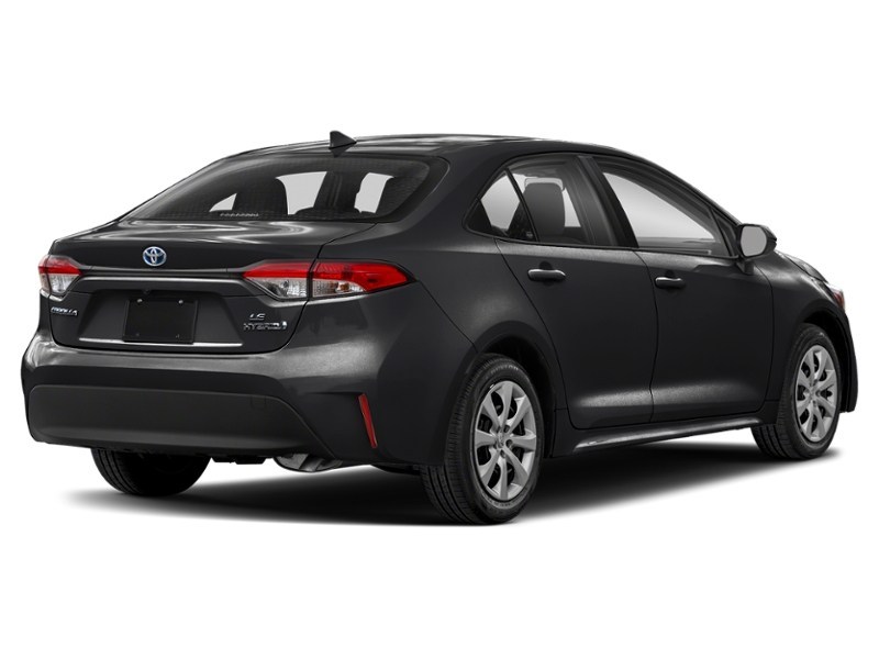 2024 Toyota Corolla Hybrid Hybrid LE CVT AWD Midnight Black Metallic  Shot 2