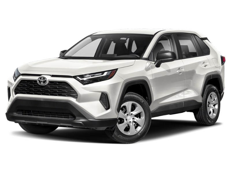 2024 Toyota RAV4 LE AWD White  Shot 1