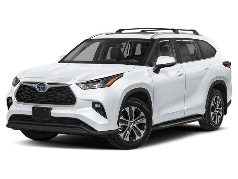 2024 Toyota Highlander Hybrid Hybrid XLE AWD Wind Chill Pearl  Shot 4