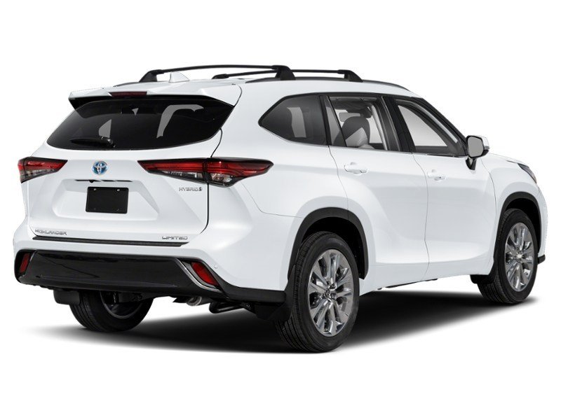 2024 Toyota Highlander Hybrid Hybrid PLATINUM AWD Wind Chill Pearl  Shot 2