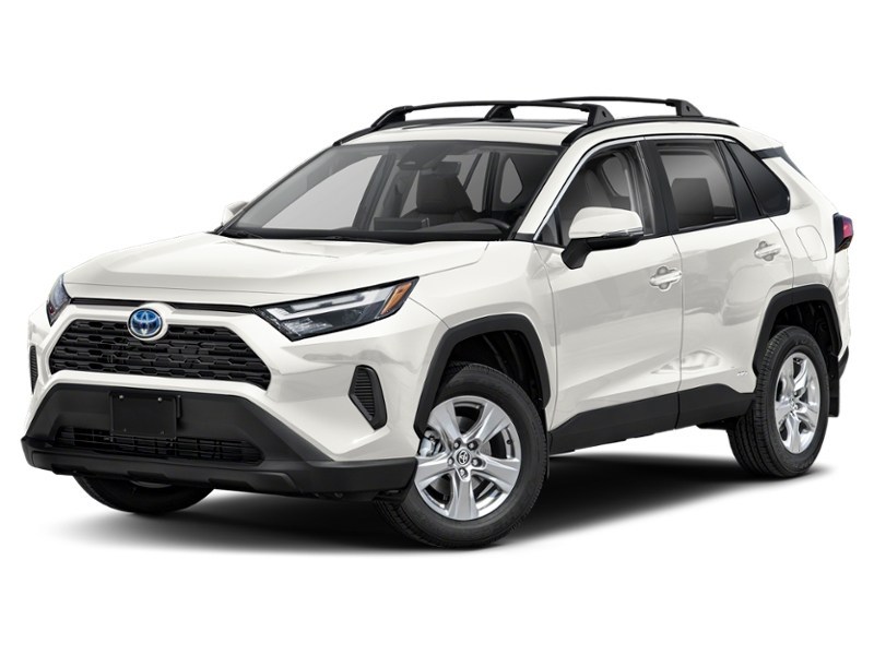 2023 Toyota RAV4 Hybrid Hybrid XLE AWD Super White  Shot 4