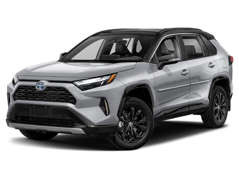 2023 Toyota RAV4 Hybrid Hybrid XSE AWD Silver Sky Metallic w/Black Roof  Shot 4