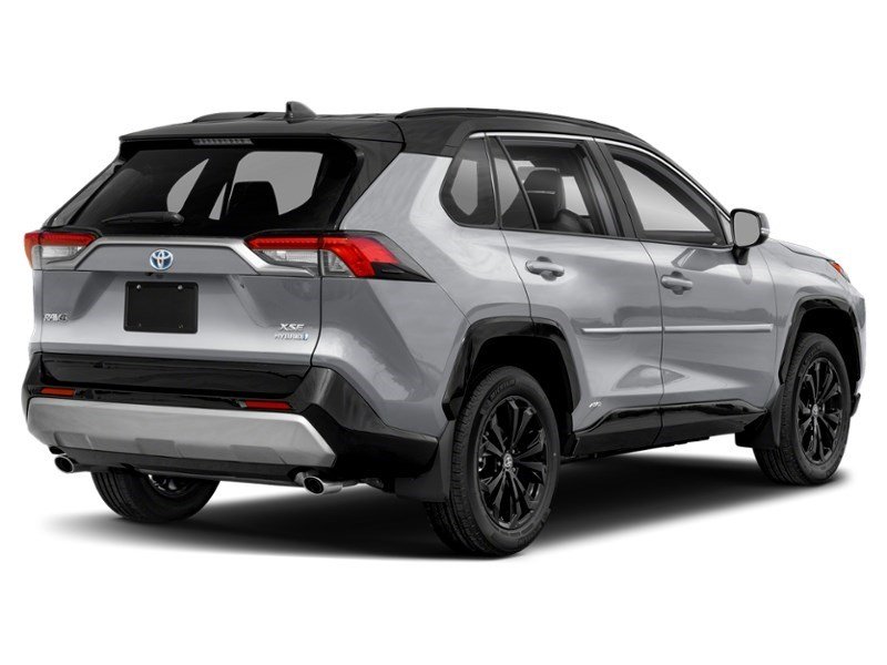 2023 Toyota RAV4 Hybrid Hybrid XSE AWD Silver Sky Metallic w/Black Roof  Shot 2