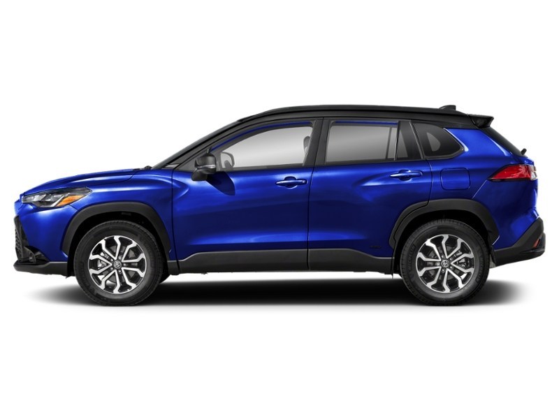 2024 Toyota Corolla Cross Hybrid Hybrid SE AWD Blue Crush Metallic w/Black Roof  Shot 23