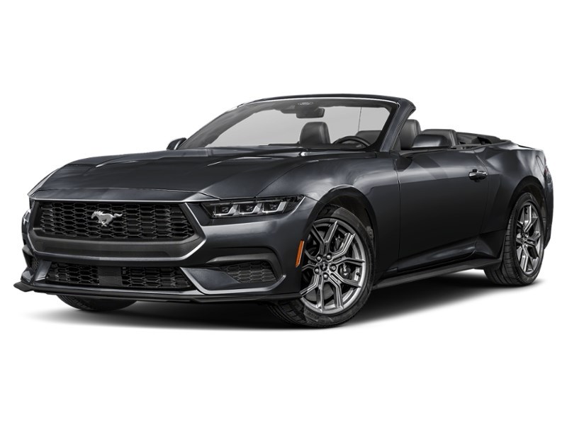 2026 Ford Mustang EcoBoost Convertible Shadow Black  Shot 16