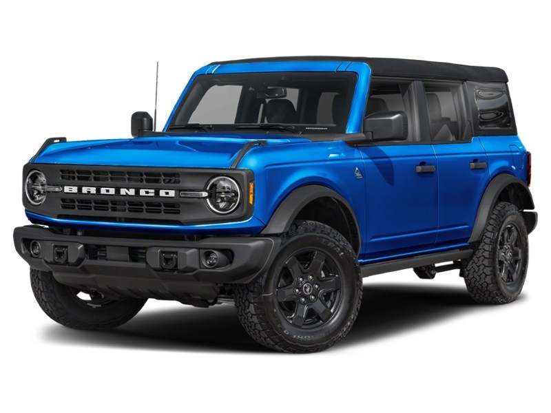 2024 Ford Bronco Black Diamond 4 Door 4x4 Velocity Blue Metallic  Shot 5