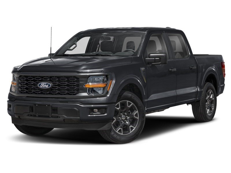 2025 Ford F-150 STX 4WD SuperCrew 5.5' Box Agate Black Metallic  Shot 4