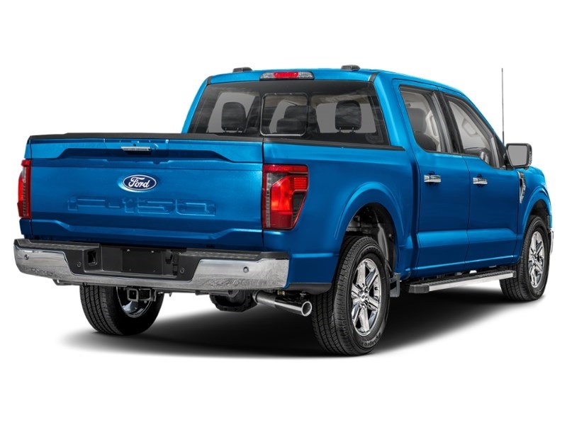2024 Ford F-150 XLT 4WD SuperCrew 5.5' Box Atlas Blue Metallic  Shot 9