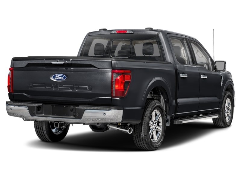 2025 Ford F-150 XLT 4WD SuperCrew 5.5' Box Agate Black Metallic  Shot 56