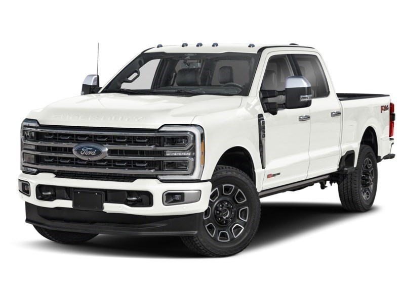 2026 Ford F-250 Platinum 4WD Crew Cab 6.75' Box Star White Metallic Tri-Coat  Shot 4