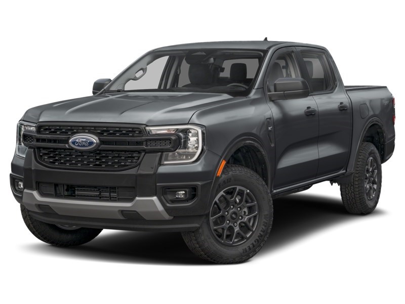 2025 Ford Ranger XLT 4WD SuperCrew 5' Box Carbonized Grey Metallic  Shot 1