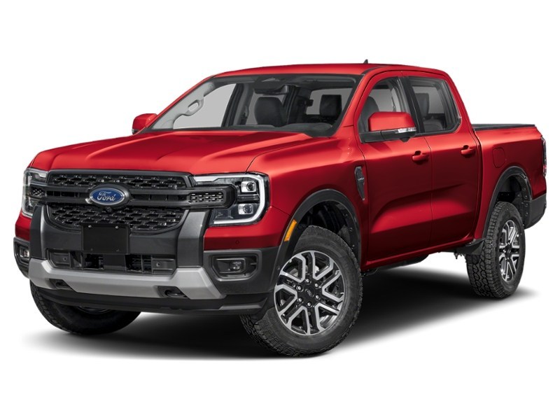 2026 Ford Ranger LARIAT 4WD SuperCrew 5' Box Ruby Red Metallic Tinted Clearcoat  Shot 4