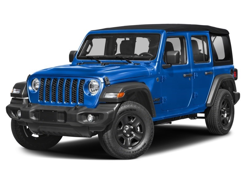 2024 Jeep Wrangler Sahara 4 Door 4x4 Hydro Blue Pearl  Shot 10