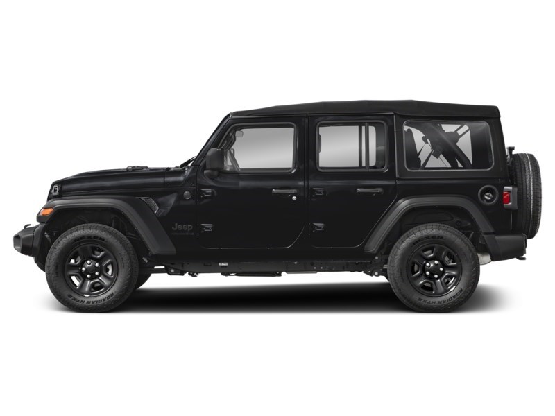 2024 Jeep Wrangler Sahara 4 Door 4x4 Black  Shot 3
