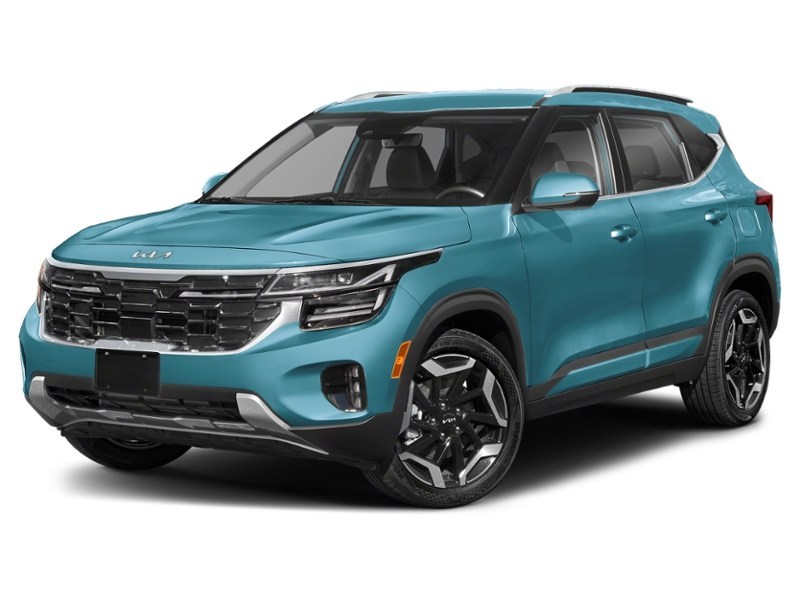 2024 Kia Seltos SX AWD w/Black Interior Pluton Blue  Shot 33