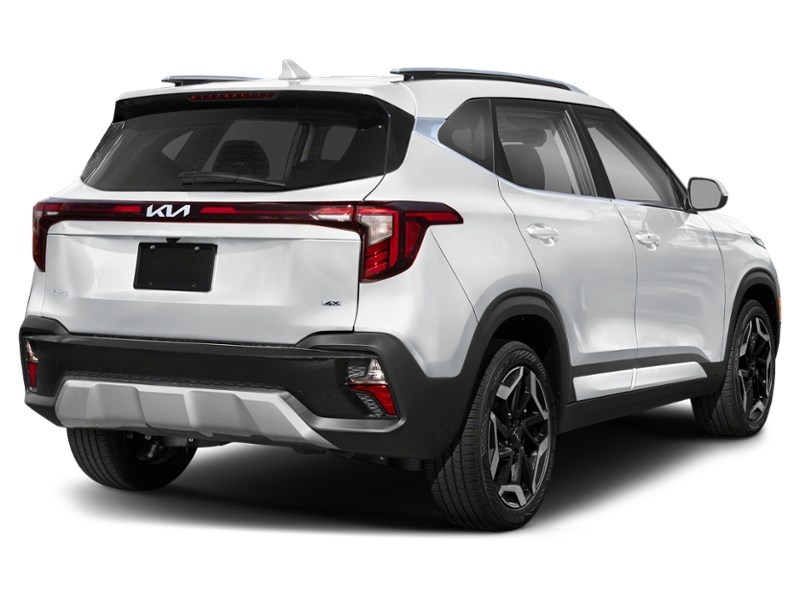 2024 Kia Seltos SX AWD w/Black Interior Snow White Pearl  Shot 2