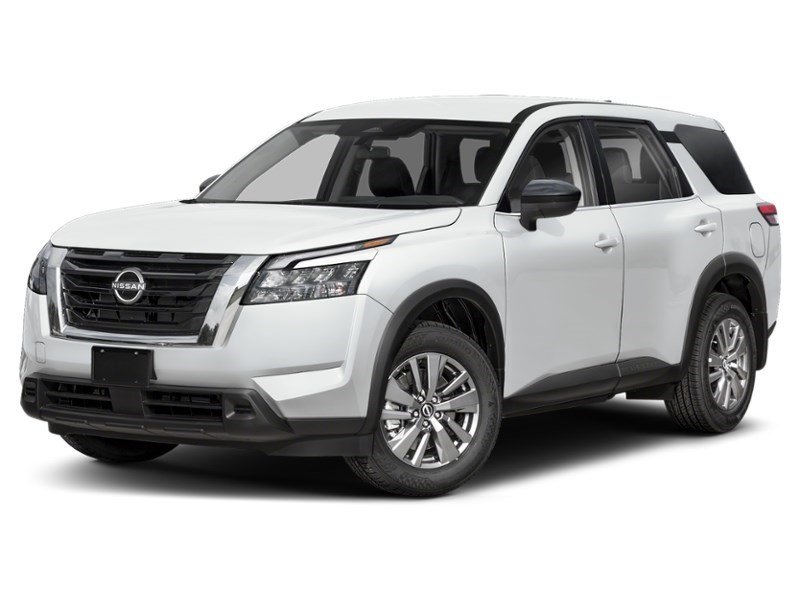 2024 Nissan Pathfinder S 4WD Glacier White  Shot 4