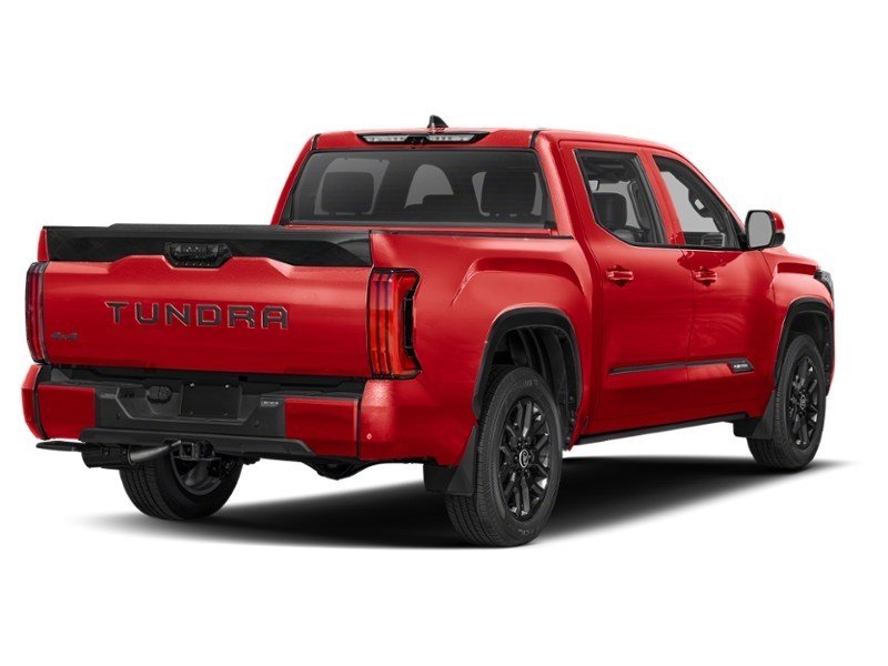 2026 Toyota Tundra 4x4 Crewmax Platinum Supersonic Red  Shot 2