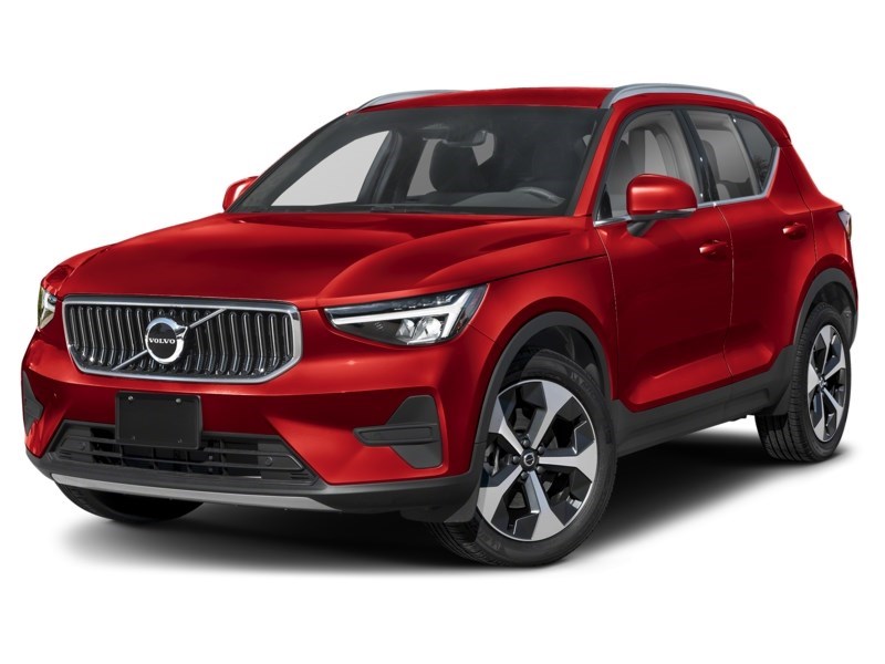 2025 Volvo XC40 B5 AWD Ultra Dark Theme Fusion Red Metallic  Shot 20