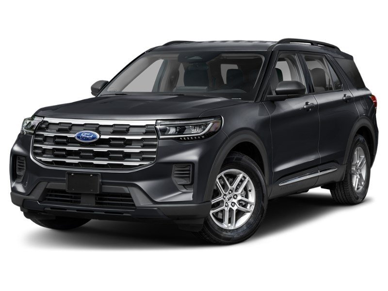 2026 Ford Explorer Active w/200A Pkg 4WD Agate Black Metallic  Shot 4