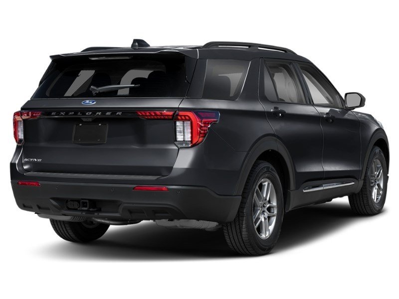 2027 Ford Explorer Active w/200A Pkg 4WD Agate Black Metallic  Shot 2