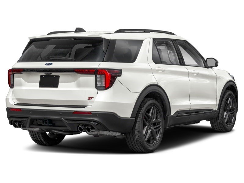 2026 Ford Explorer ST 4WD Star White Metallic Tri-Coat  Shot 2