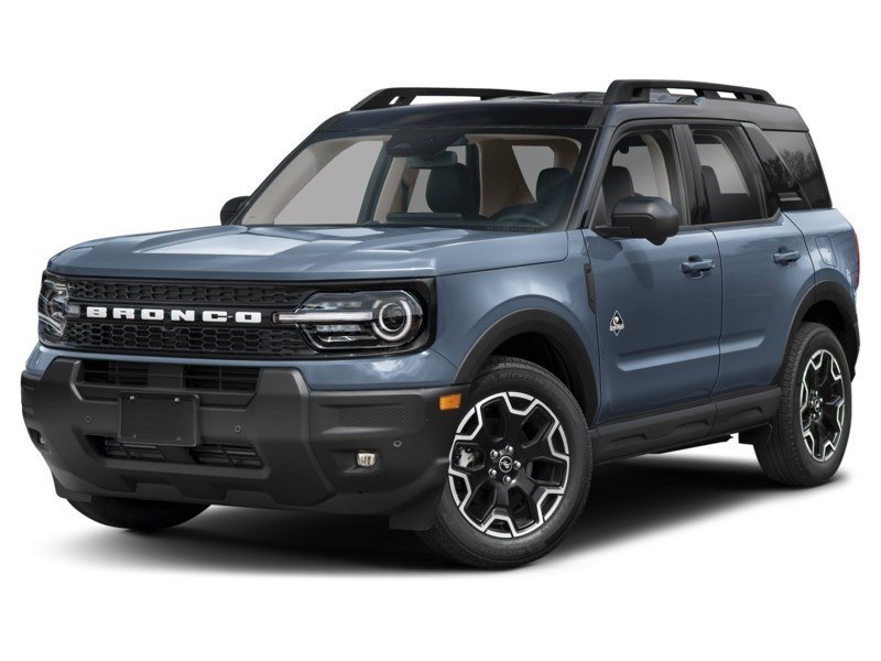 2025 Ford Bronco Sport Outer Banks |  4X4 | 1.5L | TECH PKG Azure Grey Metallic Tri-Coat  Shot 1