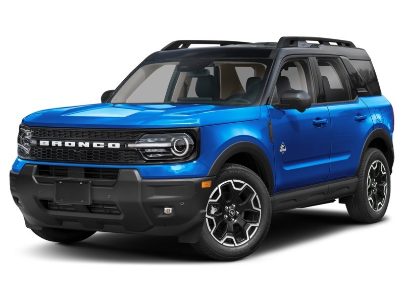 2026 Ford Bronco Sport Outer Banks | 4X4 | 1.5L Velocity Blue Metallic  Shot 4